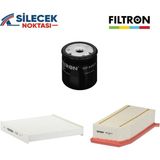 Fıltron Renault Clio Iv 1.5 Dci K9K Motor Kodlu Periyodik Bakım Seti Filtron ( Hava + Yağ + Karbonsuz Polen Filtreleri )