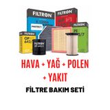 Filtron Renault Fluence 1.5 Dcı Dizel Filtre Bakım Seti Hava Yağ Polen Mazot Orijinal