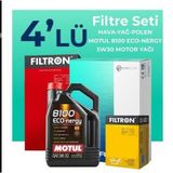 Filtron Seat Leon 1.4 TSI Motul Motor Yağlı 2013-2018 4'lü Filtre Bakım Seti