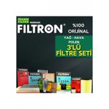 Filtron Seat Leon 1.6 TDI 2010-2012 3'lü Filtre Bakım Seti