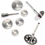 Fimer 10 Lu Dremel Proxxon Için Ahşap Metal Cam Kesme Mini Disk Seti