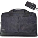 Fimer 13" - 13.3" Taban Korumalı, Omuz Askılı Macbook Air-Pro Laptop Çantası (Siyah)