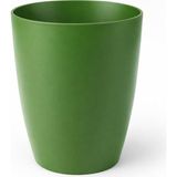 Fimer Adet) Yeşil Kırılmaz Plastik Dekoratif Saksı 15CM Orkide Çiçek Bitki Için Kırılmaz Balkon Saksısı