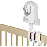 Fimer Bebek Telsizi Tutucusu, Evrensel Tasarım ile Çoğu Bebek Monitörü ile Uyumlu, Pratik Aletsiz Montaj Özelliği, Karyola ve Beşik Kenarına Kolay Takılabilir, Için Ideal Bebek Kamera Standı