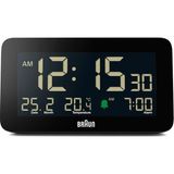 Fimer Dijital Çalar Saat, Tarih, Ay ve Sıcaklık Göstergesi, Negatif LCD Ekran, Hızlı Ayarı, Artışlı Bip Alarmı, Siyah, BC10B Modeli (1'li Paket)'