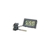 Fimer Dijital Problu Termometre LCD Mutfak Iç Dış Mekan Kuluçka Sıcaklık Ölçer Tpm 10 TPM10