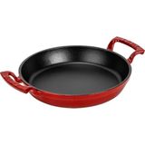 Fimer Döküm Yuvarlak Kulplu Yumurta Sahanı Tava, 16 Cm, Siyah