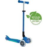 Fimer Elite Deluxe 3 Tekerlekli Katlanabilir Işıklı Lacivert Scooter 439-600