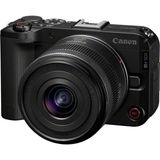 Fimer Eos R50V + Rf-S 14-30MM F4-6.3 Stm Pz - Vlog Kamera, Canon Rf Lenslerle Uyumlu | Vlog ve Seyahat Için Içerik Oluşturucu Ekipmanları | Bluetooth Etkin