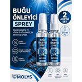 Fimer Fog Sprey 50 ml x 2 - Dalış Maskesi ve Yüzücü Gözlüğü Buğu Önleyici - Alcohol Free