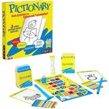 Fimer Games Pictionary Kutu Oyunu Çocuklar, Yetişkinler, Aileler ve Oyun Geceleri Için 2 Takımla Oynanan, Türkçe Kelime Kartları, Silinebilir Kalemler, Tahtalar ve Kum Saati, JKR18
