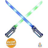 Fimer Işıklı Sesli Kılıç Oyuncak - Lazer Efektli Çocuk Kılıcı Beyaz