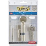 Fimer Kilit Göbeği, Mandallı Bilyalı Kilit Silindiri, Çelik Kapı Göbeği (68 Mm, Nikel)