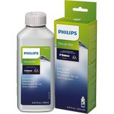 Fimer Kitchen Appliances Philips Orijinal Espresso Makinesi Kireç Çözücü, Makine Ömrünü Uzatmak Için Mükemmel Kireç Çözme, 1 Kireç Çözme Döngüsü, 250 ml Şişe, (CA6700/47)