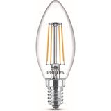 Fimer LED Classic 40W B35 LED Mum Filament Ampul, 2700K Beyaz Işık, E14 Ince Duy, Dim Edilmez, 2'li Ekopaket