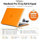 Fimer MacBook Pro 13 Kılıf A1706 A1708 A1989 A2159 A2251 A2289 A2338 M1 M2 Uyumlu Kristal Parlak Sert Hard Case Ince Hafif Koruyucu Kapak