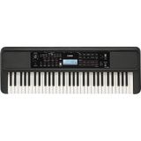 Fimer PSR-E383 61 Dokunmatik Duyarlı Tuşlar Müzik Dinlenme, Güç Adaptörü ile Yeni Başlayanlar Için Taşınabilir Klavye