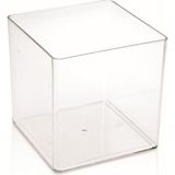Fimer Saksı 2,8 Litre 15 cm Şeffaf Kristal Saksı