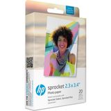 Fimer Sprocket 5,8 x 8,7 cm Birinci Sınıf Çinko Çıkartma Fotoğraf Kağıdı (20 Yaprak) Hp Sprocket Select Fotoğraf Yazıcıları ile Uyumlu