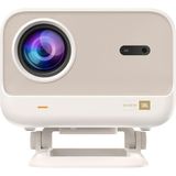Fimer Taşınabilir L2 Plus 4K Dış Mekan Projektörü, Wifi 6 ve Bluetooth, Dikişsiz Otomatik Odaklama, Iphone/tv Stick/hdmı/usb/dizüstü/ps5 Için Dahili Android Ayarlanabilir Açı Sistemi
