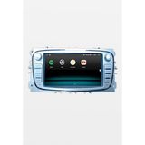 FİMEX Araç Multimedya Ford Focus 2 GRİ 2008 - 2010 / 2 GB RAM 32 GB HDD / 7 Inch Ekr. Carplay And. 10 Double Teyp - Navigasyon Cihazı FMX
