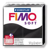 Fimo Black 57 gr Soft Polimer Kil
