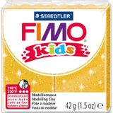 Fimo Glitter Gold Kids 42 gr Polimer Kil