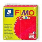 Fimo Glitter Red Kids 42 gr Polimer Kil