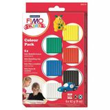 Fimo Polimer Kids 6x42 GR Mat Renkler Kil Seti