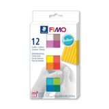 Fimo Soft Polimer Kil Seti 25 Gr X 12 Renk Brilliant ( Canlı) Renkler