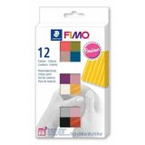 Fimo Soft Polimer Kil Seti 25 Gr X 12 Renk Fashion ( Moda) Renkler