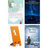 Final Kültür Sanat Yayınları Büyük Huzur - Suzy Greaves + Kuzey Işıklarının Şarkısı + Telefon Tutucu + Bir Kar Tanesi