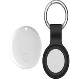 Find My Mfi Sertifika Kablosuz Akıllı Takip Cihazı Iphone Uyumlu Anahtarlık Özellikli Airtag - Beyaz