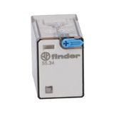 Finder 55.34.9.024.0074 4CO 7A 24V DC Minyatür Genel Amaçlı Röle