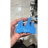 Finder 95.83.1 Röle Soketi 5 Pin Dın Ray Panel Tipi Röle Tabanı - Mavi