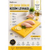 findhouse Kaliteli Çok Renk Seçenekleri ile Polietilen Et Kesim Tahtası Kesme Levhası 25x40x2 cm Kasap , Tavukçu , Balık , Restaurant ,Manav