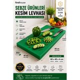 findhouse Profesyonel Mutfak İçin Çok Renk Seçenekleri ile Polietilen Et Kesim Tahtası Kesme Levhası 60x40x4 cm Kasap , Tavukçu , Balık , Restaurant , Otel , Manav , Mutfak