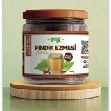 Fındık Ezmesi 380 gr Sade (Şekersiz) %100 FINDIK - 400 gr