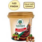 Fındık Parçacıklı Kakaolu Fındık Kreması (%23 Fındık) 800 G Sürülebilir Çikolata Palm Yağı Içermez - 800 gr