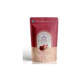 Fındık ve Çilek Dolgulu Organik Sütlü Çikolata 85 gr