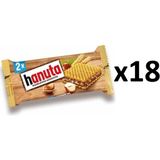 Fındıklı Hanuta 44 gr 2'li Gofret - 18'li Koli Tatlı Atıştırmalık Keyfi