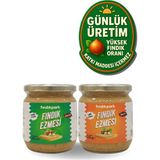 Fındıkpark Günlük Şekerli ve Şekersiz Fındık Ezmesi - 2li Paket - 700 Gram