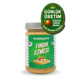 FINDIKPARK Şekersiz Fındık Ezmesi 600g %100 Fındık Katkısız Ürün