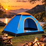 Findit 3 Kişilik Yarı Otomatik Kurulum Kamp Çadırı – Suya Dayanıklı, Taşıma Çantalı Outdoor Aile Çadırı, Piknik, Plaj ve Doğa 2
