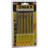 Findit 6PCS MİNİ ÇELİK EĞE SETİ DÜZ - YUVARLAK - YARI DAİRESEL - KARE - ÜÇGEN (2818)