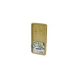 Findit DİKDÖRTGEN AHŞAP BAMBU YAĞDANLIK ALTLIK MİNİ TEPSİ 12 X 23.4 X 0.8CM (2818)