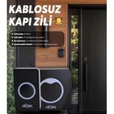 Findit Kablosuz Su Geçirmez Kapı Zili (2818) - Belirtilmemiş