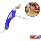 Findit Metal - Plastik Gövde Tirbuşon Açacak Yan Model (2818) - Renkli - Tek Ebat