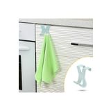 Findit Mutfak Banyo Dolap Kapağına Takılan Meta Havlu Askılığı Aparatı (2818)