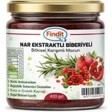 Findit Nar Ekstraktlı Biberiyeli Bitkisel Karışımlı Macun 420 gr - Doğal Bitkisel Destek